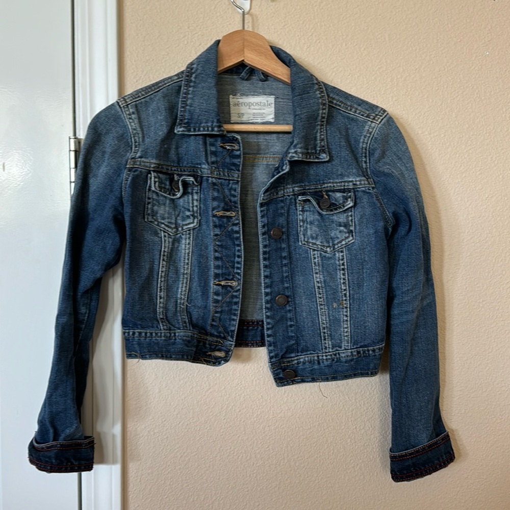 Cropped Jean Jacket